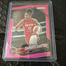 2025 Panini Prizm 073/175 Pink Prizm #42 Damiris Dantas Indiana Fever