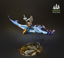 Frostheart Phoenix High elf  old world ** COMMISSION ** painting