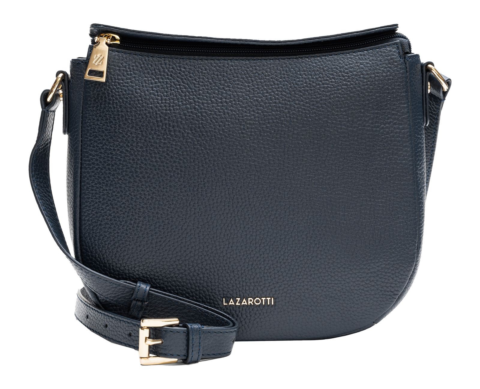 Lazarotti cross body bag Bologna Leather Nola-13 Navy