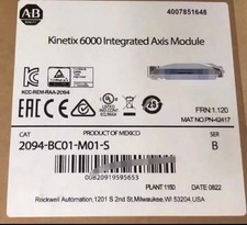 New Factory Sealed AB 2094-BC01-M01-S /B Integrated Axis Module Kinetix 6000