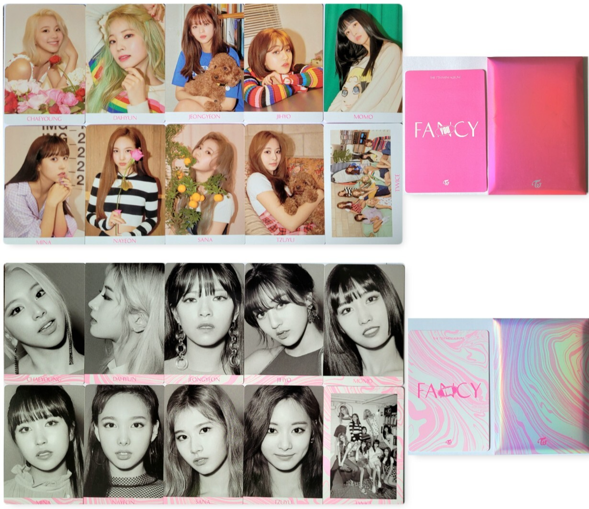 TWICE PHOTOCARD 10p SETS -TWICETAGRAM -FANCY -MORE &MORE -TASTE OF