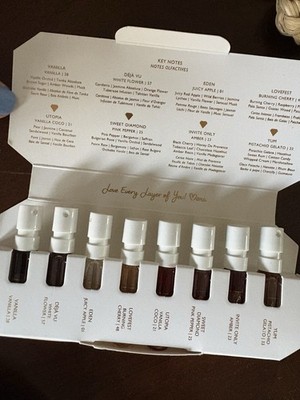 Kayali Perfume Discovery Layering Sampler Set 8 Scents Yum Pistachio Eden Juicy 