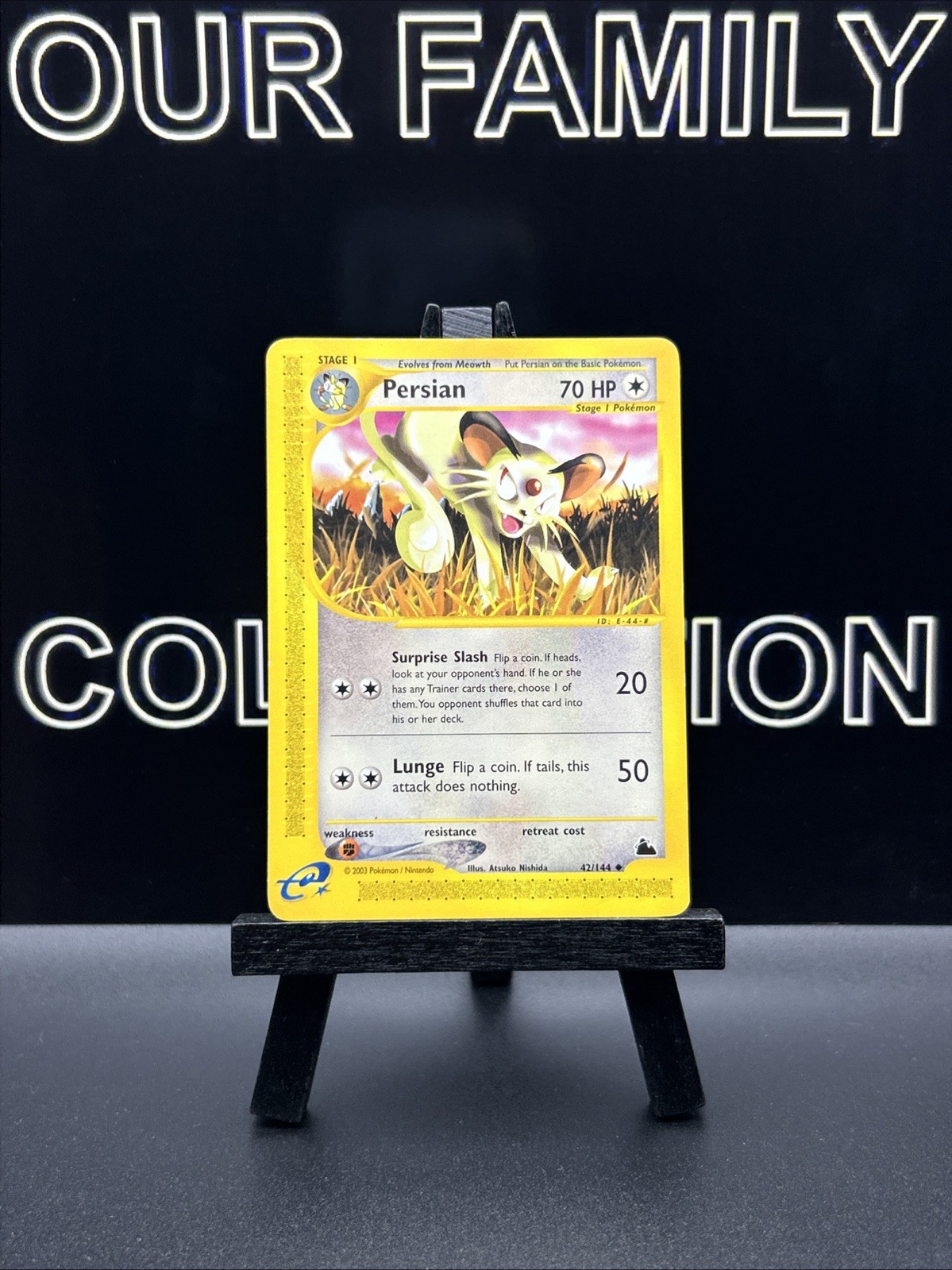 Persian 42/144 Skyridge Pokemon Regular