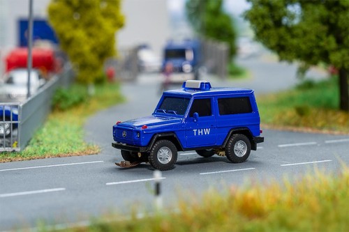 Mercedes classe G, car system - FALLER 161447 - HO 1/87 | Condition: Neuf