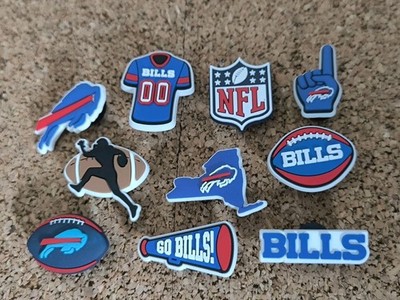 NFL Buffalo Bills Shoe Charms  Schuhanstecker für Clogs und Crocs 