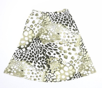 Alexara Damen mehrfarbig Geometrisches Polyester Swing Rock Größe 14