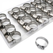 Hose Clamps 20pcs Stainless Steel Radiator Hose Clamps Small Size 14 1...