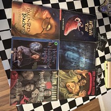 Vintage Kids Horror Book Lot of 6 Scholastic Paperbacks 90s Spooky Ghost Story