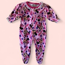 0-3M Girl Rare Disney Mickey  s Stuff for Kids 90  s Vintage Minnie Mouse Coverall