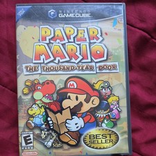 Paper Mario The Thousand Year Door Nintendo GameCube Best Seller CIB Complete - 