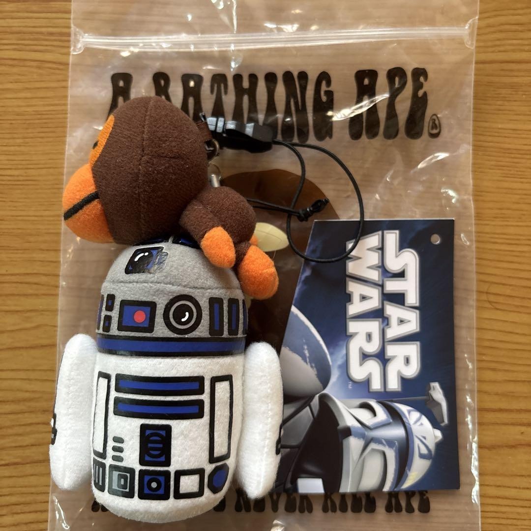 BAPE BABY MILO xSTARWARS R2-D2 携帯ストラップ Bape Baby Milo Xstarwars R2-D2 Mobile Strap | eBay
