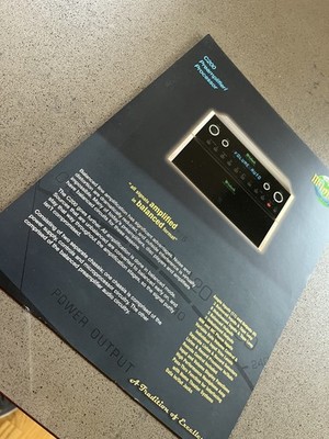 McIntosh C200  Preamp Literature (not a copy)