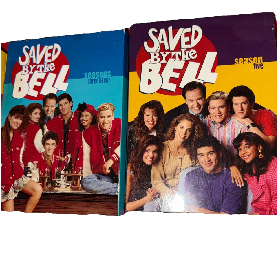 SAVED BY THE BELL - SEASONS 1,2,3,4,5 - DVD BOXED SETS #5 IS SEALED 1-5 LOT - Image 2 of 4