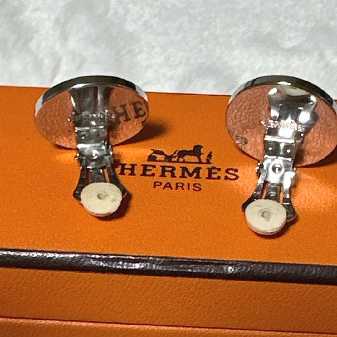 Hermes Red Eclipse Earrings - image 3