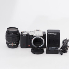 PENTAX K-01 digital camera Black PENTAX-DAL 1:6.5-5.6 18-55mm lens tested used