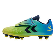 Hummel Shoes Hattrick MG Junior Football Soccer Boots Trainers green 217580 5031