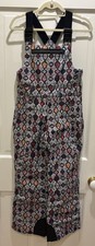 Boulder Gear Girls Multicolor Ski Bib Size L 11-12 
