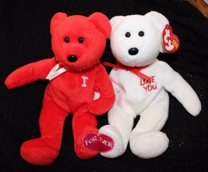 valentine's day beanie baby