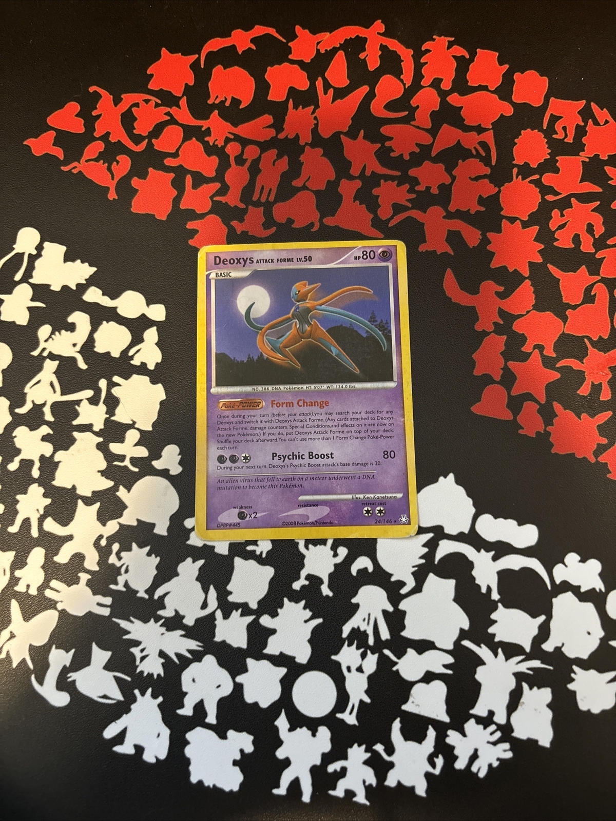 Deoxys 24/146 NM/LP -Vintage Rare Pokémon Card- Legends Awakened (4c)