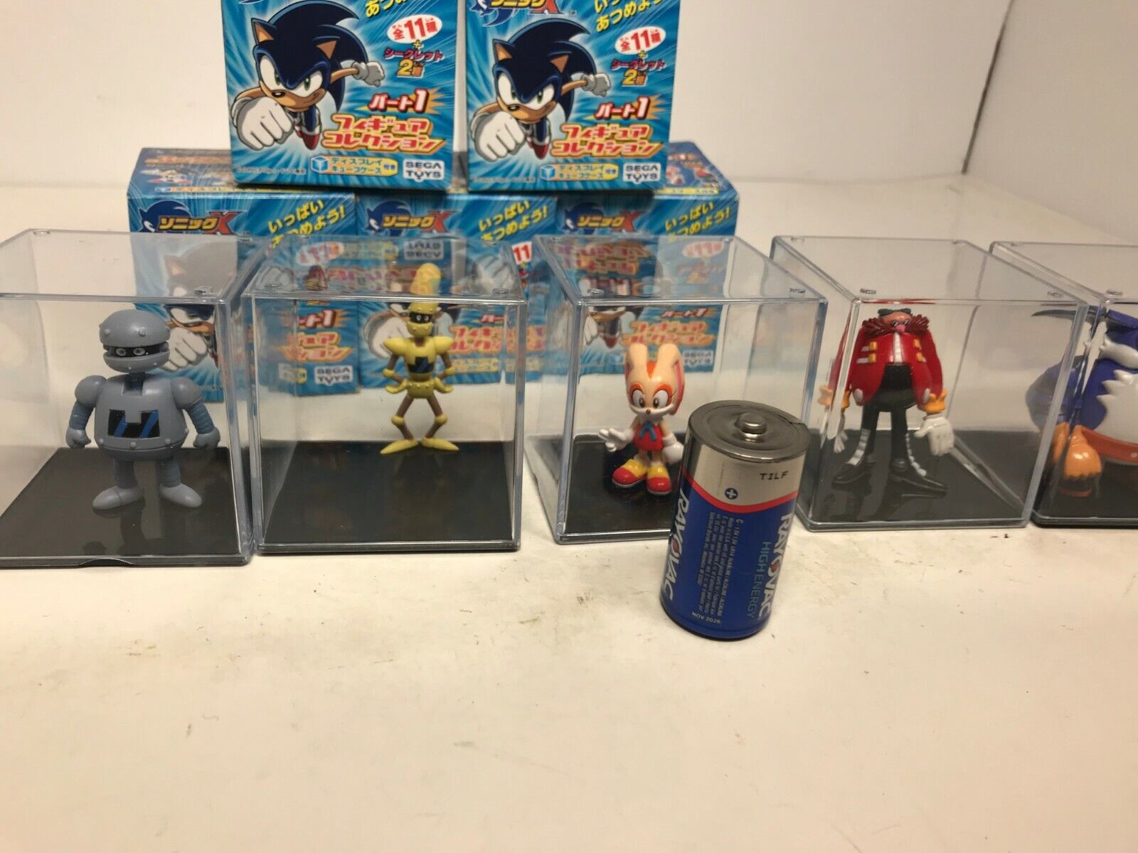 Sonic X Figure Collection LOT SEGA Toys Gashapon Extremely Rare