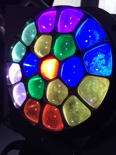 Luz de cabeza móvil de flores lavadas con haz de ojos de abeja grandes de 19x15 W para escenario DJ disco evento - Imagen 2 de 7