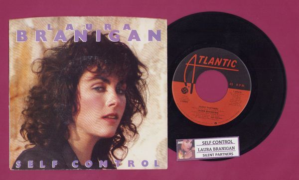 Branigan, Laura - Self Control Atlantic 89696 PS Vinyl 45 rpm