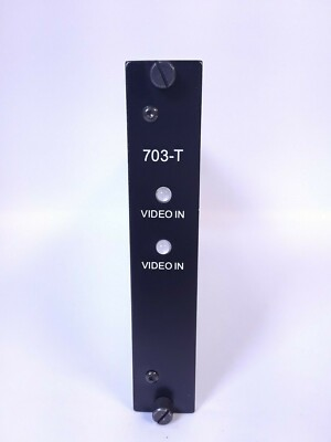 #ad GE SECURITY B703VR RST MM – S Video Rx Rack #5531 $300.00