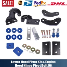 Lower Hood Pivot Kit& Engine Hood Hinge Pivot Bolt Kit For Peterbilt 377 379 378