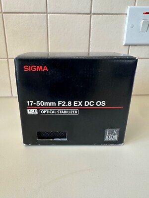 Objektiv Lenses Sigma 17-50mm f2.8 EX DC OS für Nikon DX