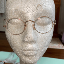 Vintage/antique child  s gold eyeglasses
