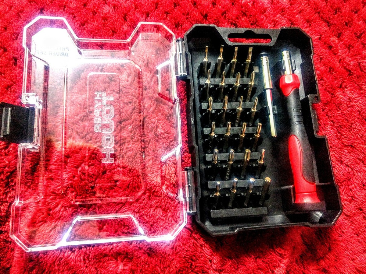 Hyper Tough 26pc precision driver set : driver,extension,precision