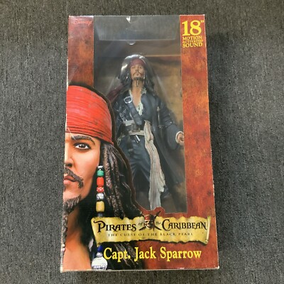 Pirates Of The Caribbean The Curse Of The Black Pearl Capt. Jack Sparrow 18 