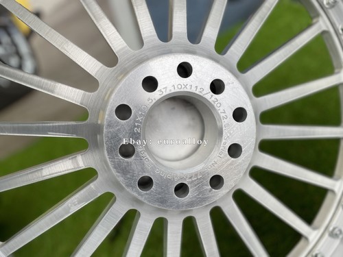4 x 21 Inch 5x120/5x112 Alpina Style Silver Polished Wheels: Fits For F10 F30 - 第 19/21 張圖片