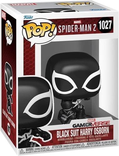 Funko Pop Gamerverse Spiderman 2 Agent Venom (Harry Osborn) Figure w/ Protector