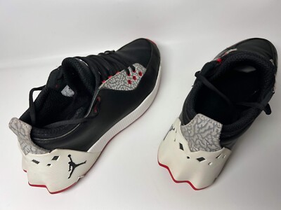 Nike Air Jordan ADG 2 Black Red Golf Shoes Cleats Bred CT7812-001