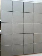 6"x6" Quarry Tile- Grey Matte Floor Residential and Commerical