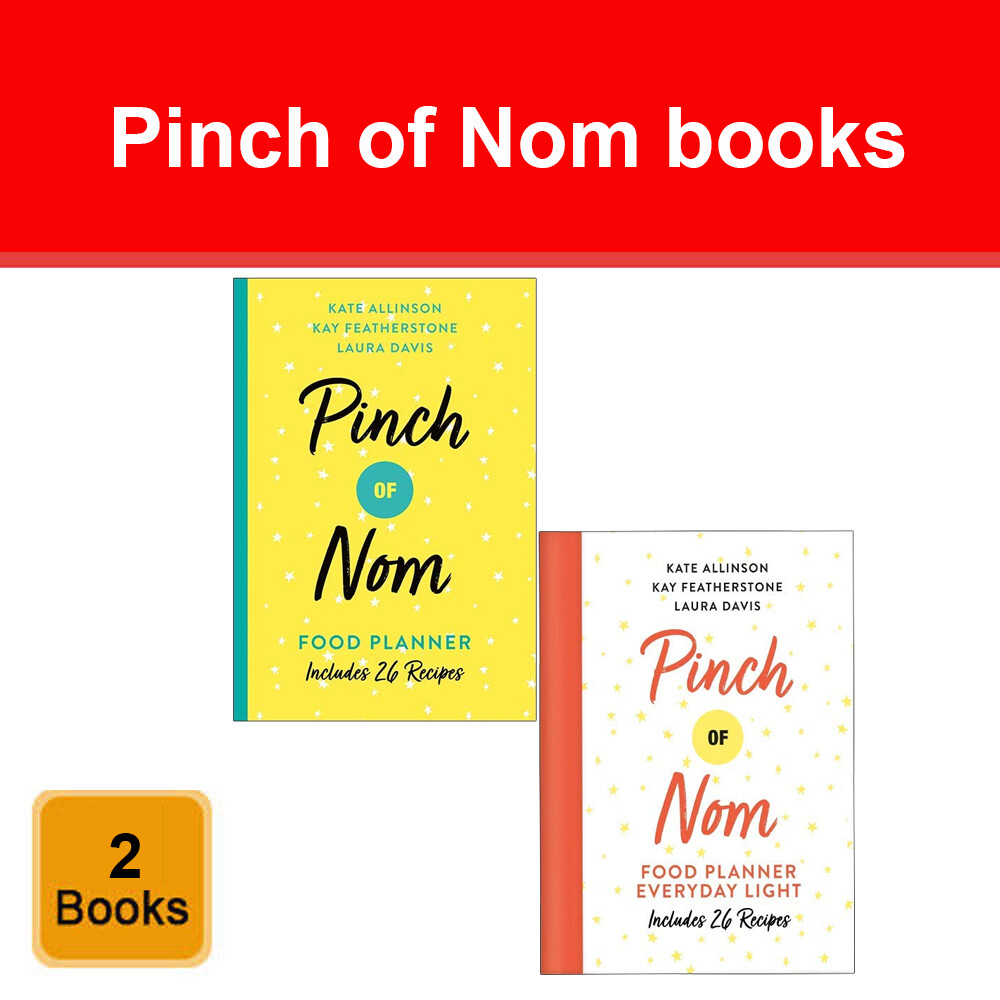 Pinch of Nom Food Planner & Pinch of Nom Food Planner Everyday Light 2 Books Set