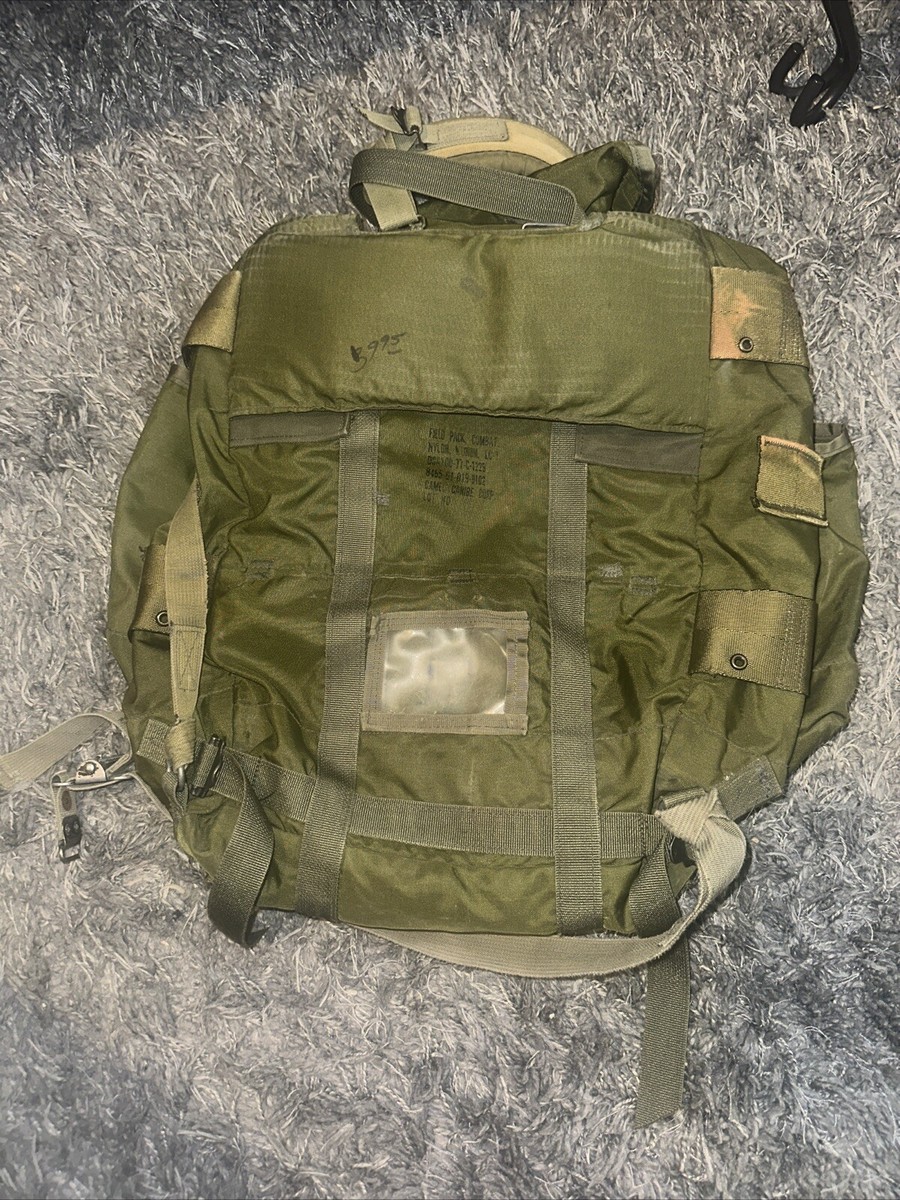 USコンバットフィールドパック ミディアムLCー1 米軍実物 VINTAGE 1970s Military Field Pack Combat Nylon Backpack