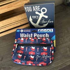 Gadget San Antonio Texas Logo Neoprene Fanny Waist SlingBag Handbag New With Tag