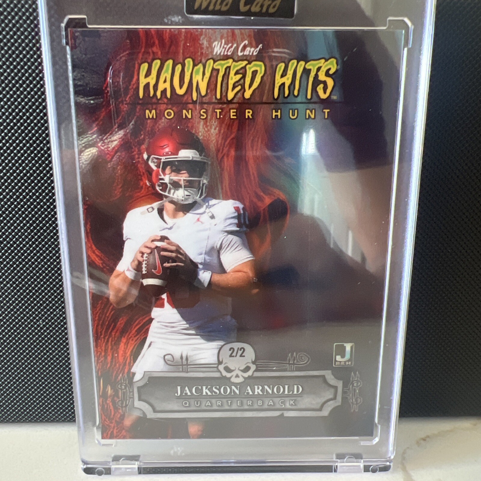 2024 Wild Card Haunted Hits Jackson Arnold Zombie J B&H SN 2/2 Rare