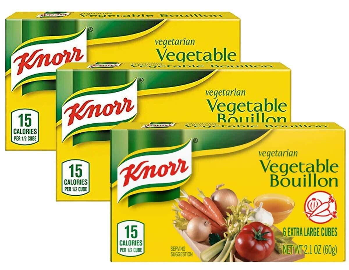 Knorr+Vegeterian+Vegetable+Bouillon+Cubes for sale online eBay