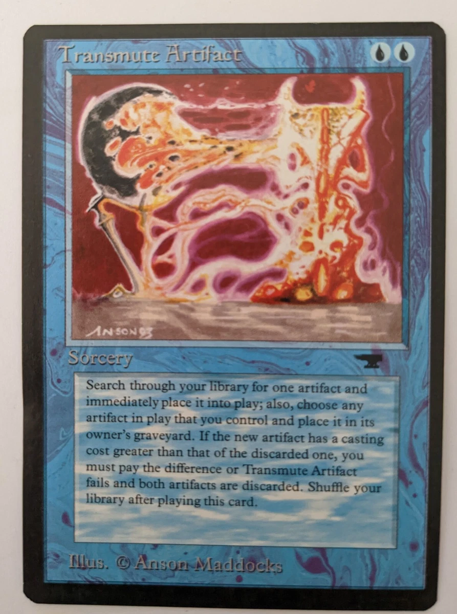Transmute Artifact - NM - Magic The Gathering MTG -Antiquities