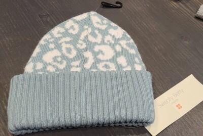 NWT ANTHRO Sweaty Betty Animal Jacquard Beanie Amazon.com: XYIYI Kids Soft Cheetah Knit Beanie Hat with  main image 4