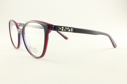 Rare Authentic Kenzo KZ 2277 C03 Blue Violet 52mm Glasses Frames France RX-able - Picture 2 of 5