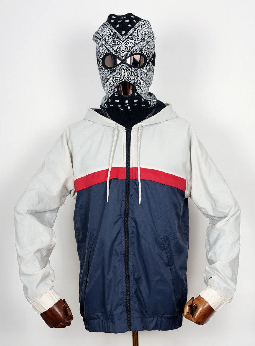 Huf Worldwide Windbreaker Jacket Standard Birch In M