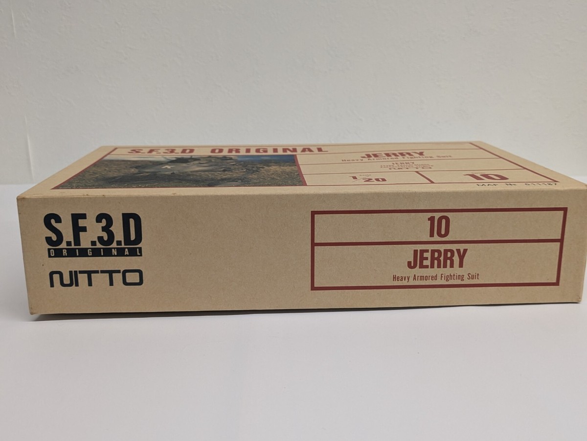 ロボット NITTO SF3D ORIGINAL JERRY NITTO 1/20 SF3D ORIGINAL JERRY Maschinen Krieger Vintage Kit