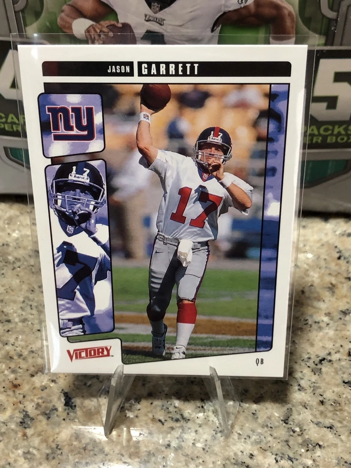 2001 Upper Deck Victory Jason Garrett #231 New York Giants Cowboys - Image 2 of 4