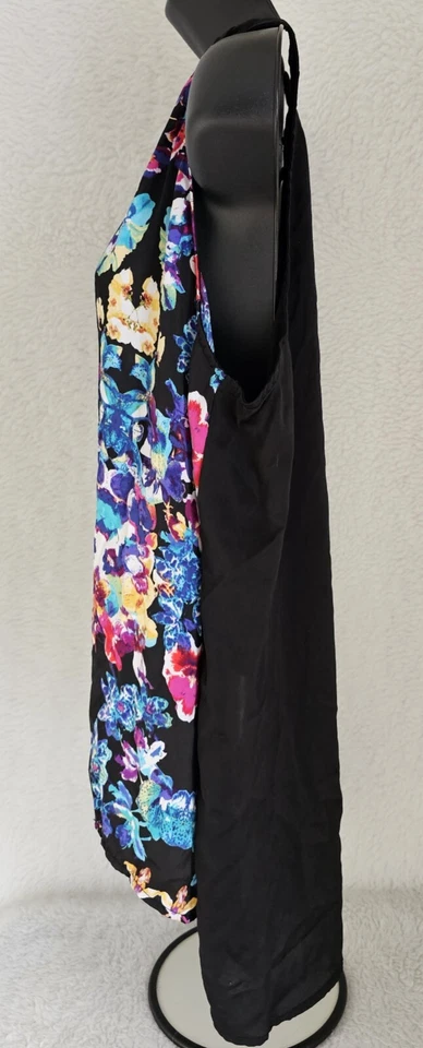 Blusa Camisa Top Nicole by Nicole Miller Mujer Talla XL X Grande Sin Mangas Foto 4 de 4