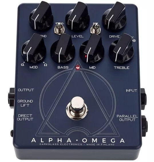 Darkglass Alpha Omega Preamp / Distortion Bass Pedal | eBay