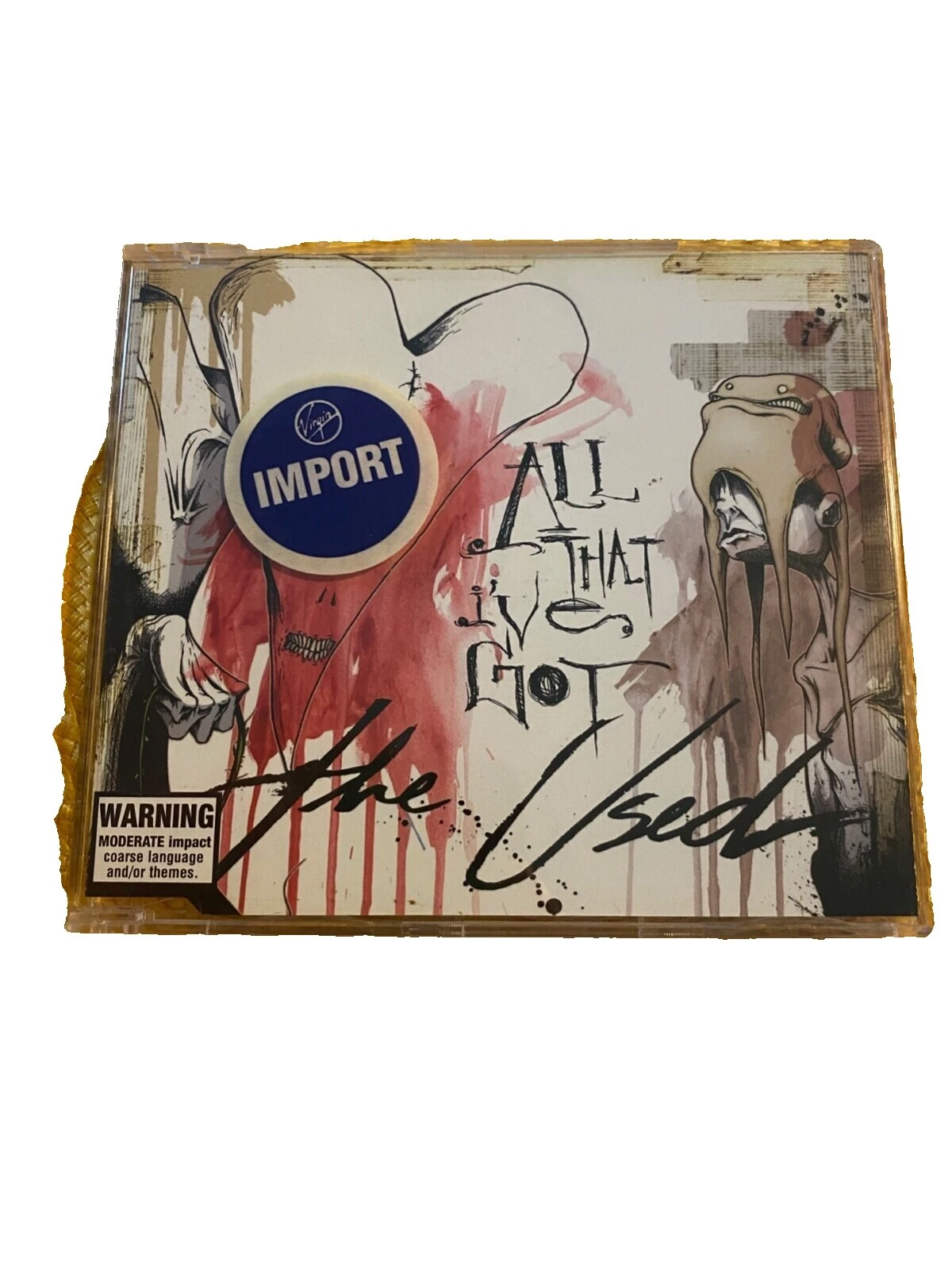 Los CD de música pop único usado